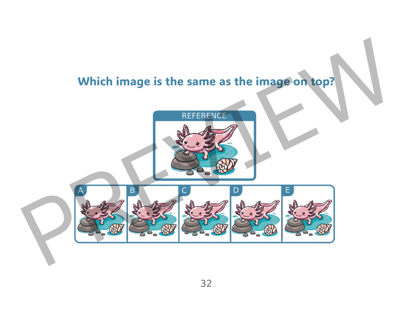Visual Perceptual Skills Series: Visual Discrimation Activity Book